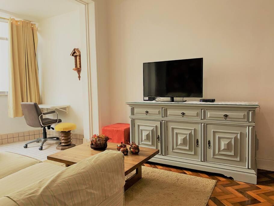 Excelente Apartamento Na Quadra Da Praia ริโอเดจาเนโร ภายนอก รูปภาพ