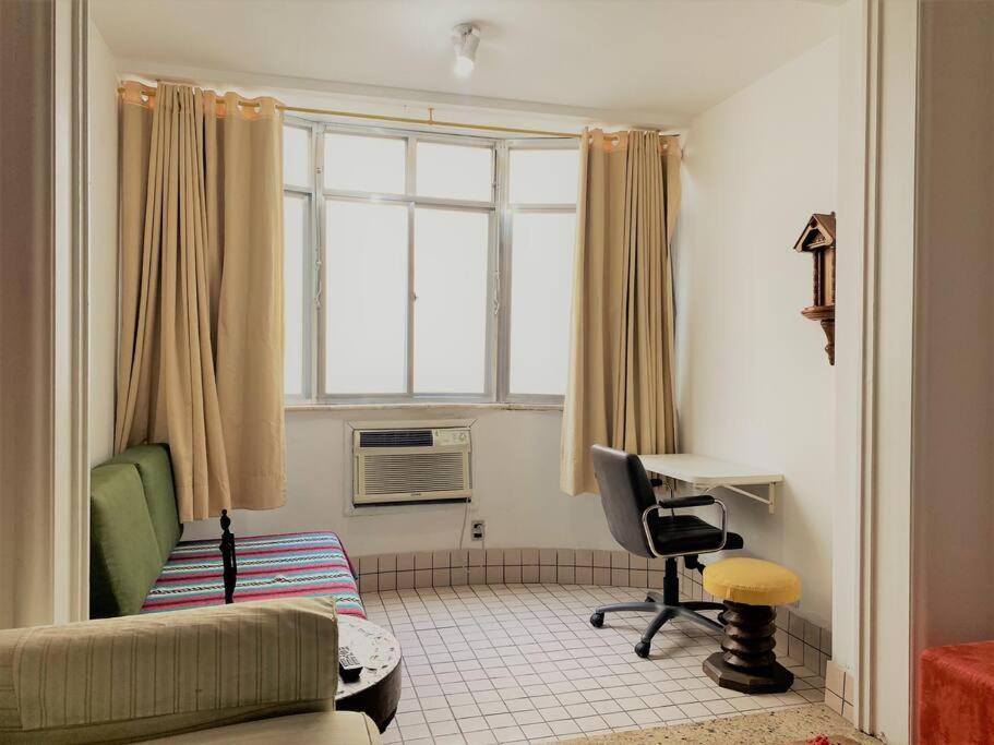 Excelente Apartamento Na Quadra Da Praia ริโอเดจาเนโร ภายนอก รูปภาพ