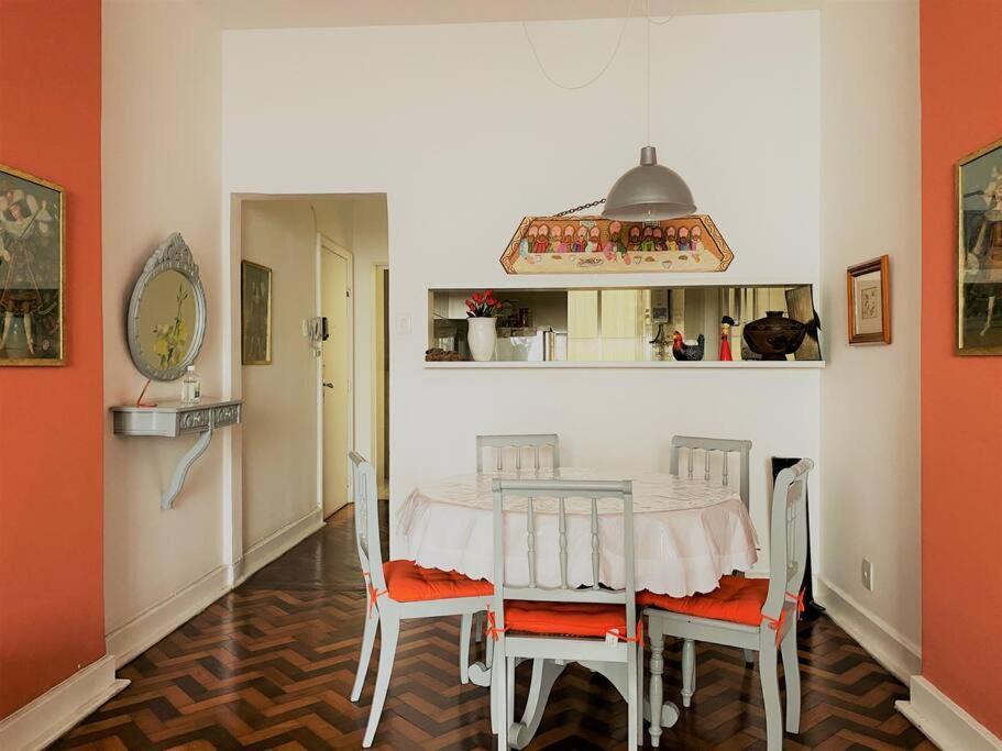 Excelente Apartamento Na Quadra Da Praia ริโอเดจาเนโร ภายนอก รูปภาพ